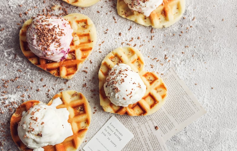 Ethereal Ice Cream Dessert
